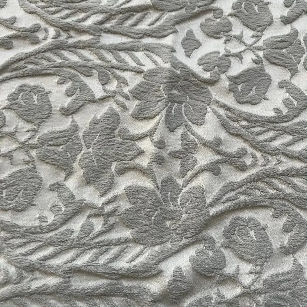 Charter Club Cotton Light Grey Coverlet 96